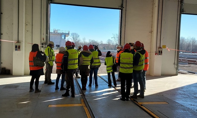 La visita al cantiere, servono fondi per il prolungamento della M4
