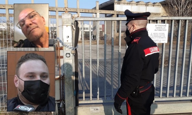 Cadavere carbonizzato nell’ex Brenta: confermato il fermo per omicidio per il figlio