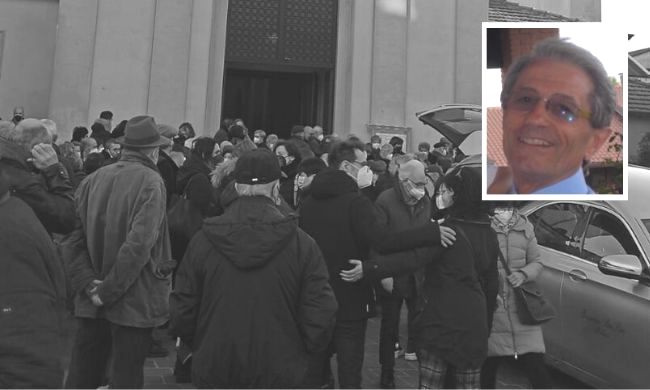 L’ultimo saluto a Giuliano Bovatti: “Ti voglio bene”