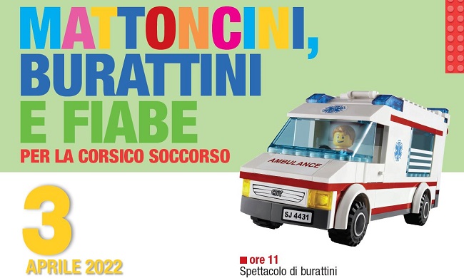 Mattoncini, burattini e fiabe per la Corsico Soccorso