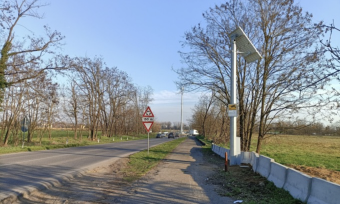 Da oggi sulla S.P. 103 Cassanese Moderna attivo il nuovo sistema di controllo della velocità che passa da istantaneo a medio.