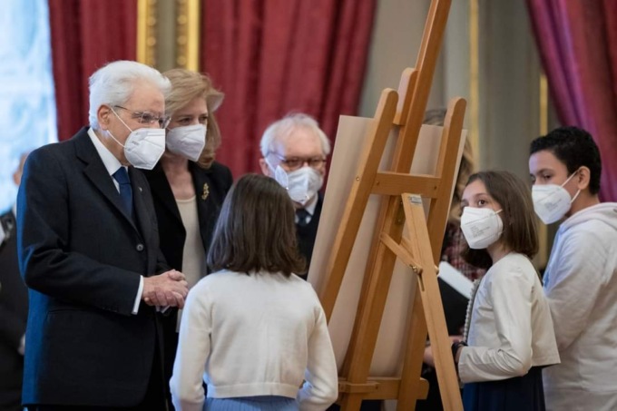 Gli alunni della scuola Collodi di Rozzano premiati dal presidente Mattarella