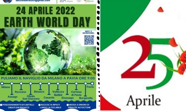 Cosa fare nei nostri comuni domenica 24 e lunedì 25 aprile: i nostri consigli