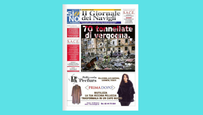 Ecco l’edizione cartacea de il Giornale dei Navigli online