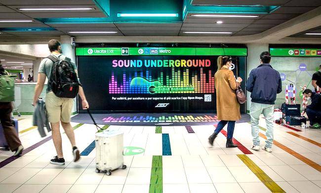 Atm e Open Stage creano “Sound Underground”: musica live in metropolitana