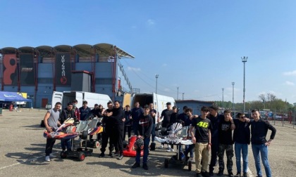 I futuri meccanici di Buccinasco scendono in pista per una gara sui kart
