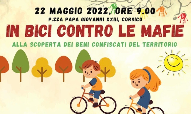 In bici contro le mafie: alla scoperta dei beni confiscati alla criminalità organizzata