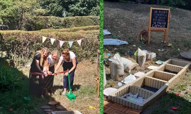 A Corsico sono nati i Giardini Sensoriali nelle scuole dell’infanzia
