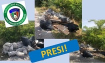 Scaricano rifiuti sulla strada: beccati e multati con 6.500 euro