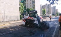 Corsico: riprende oggi l’intervento di asfaltatura in via Copernico