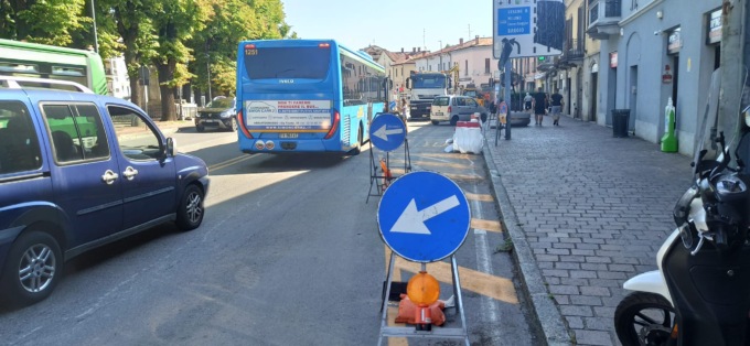 Corsico, terminano i lavori del cantiere di via Vittorio Emanuele: a breve la riapertura della vecchia Vigevanese