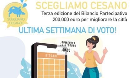 Bilancio partecipativo a Cesano, ecco i 7 progetti da votare per il finanziamento di 200mila euro