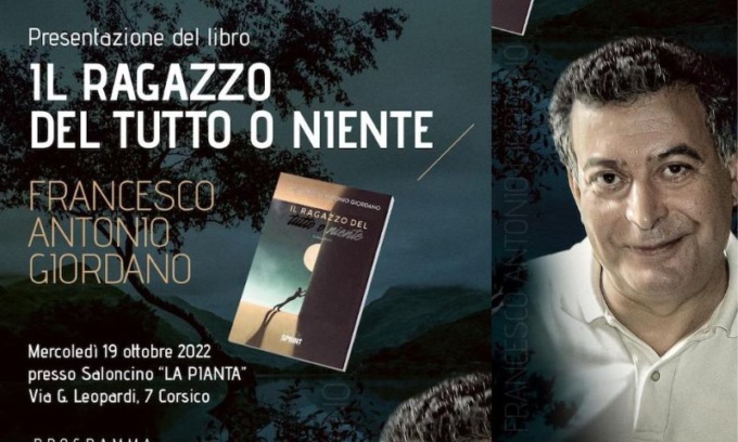 Corsico ricorda il dottor Giordano con il suo libro “Il ragazzo del tutto o niente”