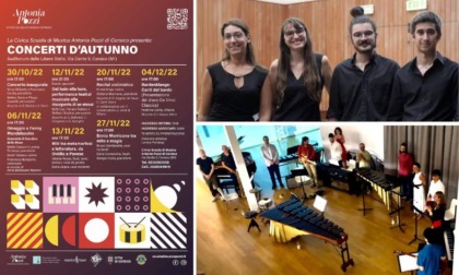 La Civica Scuola di Musica Pozzi presenta i Concerti d’Autunno