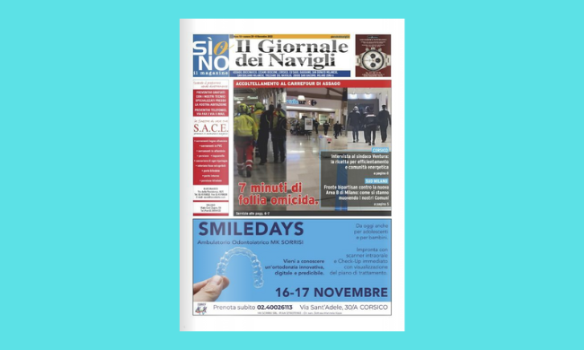 Ecco l’edizione cartacea de il Giornale dei Navigli online