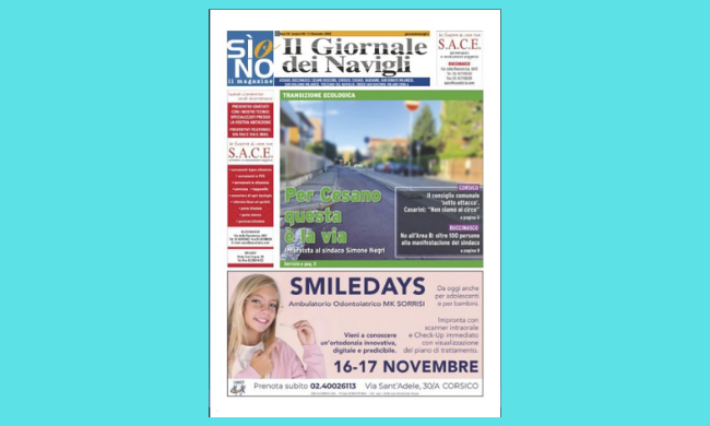Ecco l’edizione cartacea de il Giornale dei Navigli online