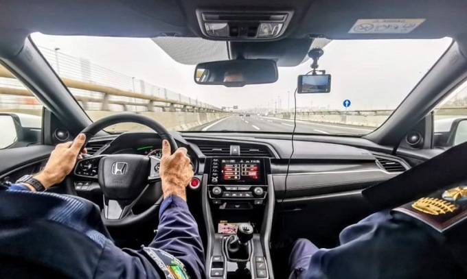 Prima missione di trasporto organi per la polizia locale dell’Unione i Fontanili
