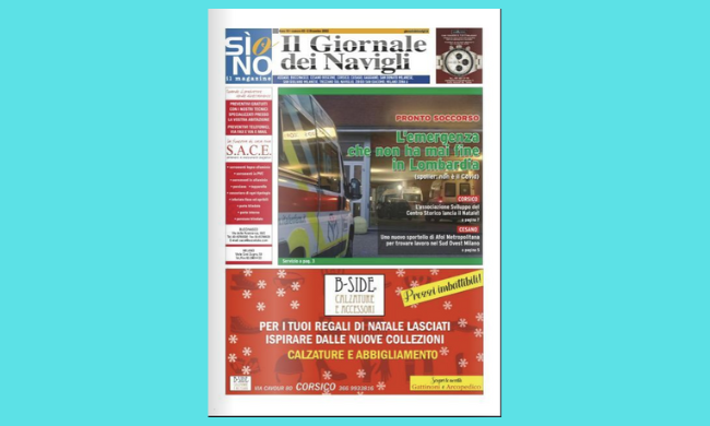 Ecco l’edizione cartacea de il Giornale dei Navigli online