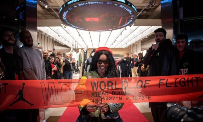 Inaugurato a Milano Jordan World of flight Milano, il primo negozio dedicato al dio del basket