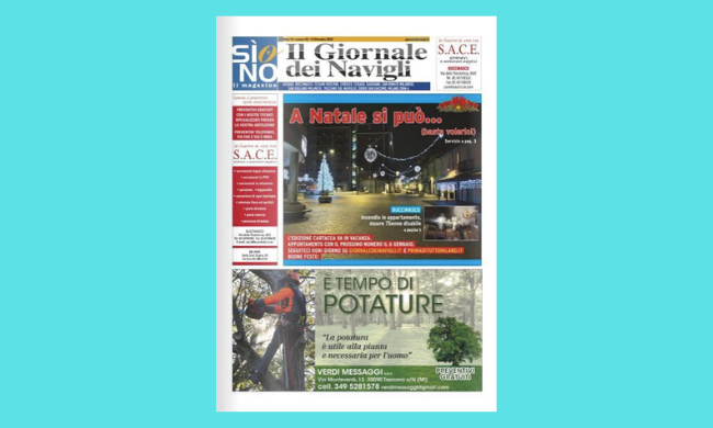 Ecco l’edizione cartacea de il Giornale dei Navigli online