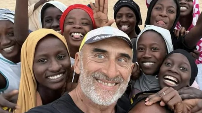 Roberto Peia: in bici da San Donato Milanese verso la Sierra Leone per raccogliere fondi
