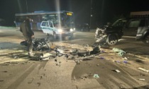 Incidente tra auto e moto a Zibido, 55enne in prognosi riservata