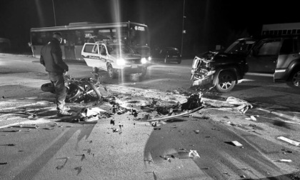 Incidente a Zibido, morto il motociclista