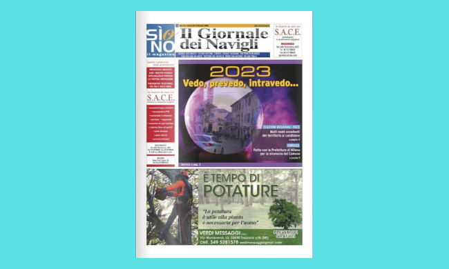 Ecco l’edizione cartacea de il Giornale dei Navigli online.