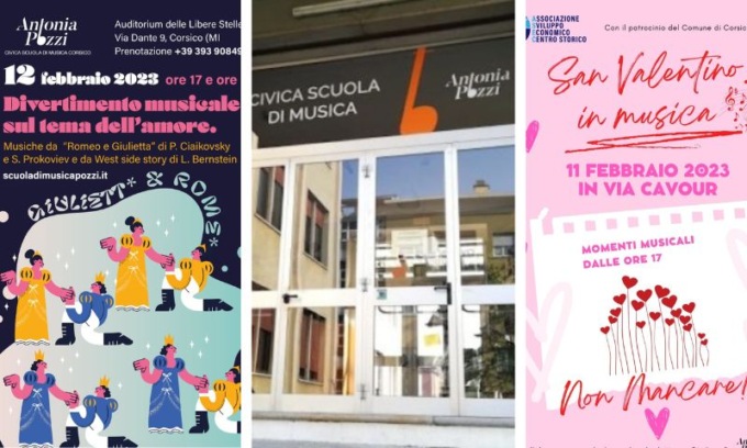 Alla Civica di Musica Pozzi arriva San Valentino con due appuntamenti speciali