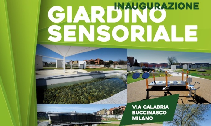 Armonia e relax a Buccinasco con l’inaugurazione del nuovo “Giardino sensoriale”