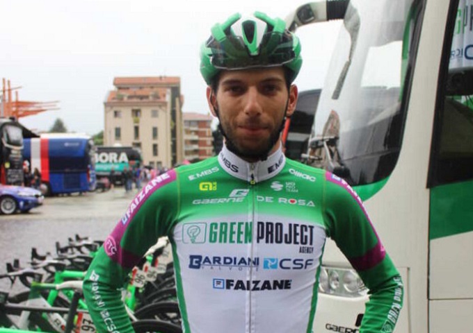 Il corridore Marcel Marcellusi della Green Project Bardiani Csf Faizanè dichiara: “Ma quanto è duro questo Giro d’Italia!”