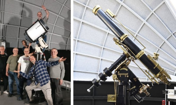 A Rozzano l’osservatorio astronomico con la più grande cupola d’Europa (e seconda al mondo)