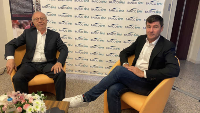 Gianni Bugno con il Banco BPM a Seregno per “Fai tappa da noi”