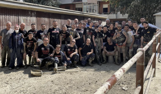 La curva sud del Milan oggi in Emilia-Romagna per aiutare le popolazioni colpite dalle alluvioni