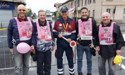Dal Giro d’Italia al Campionato provinciale al Brinzio: i volontari fagnanesi.