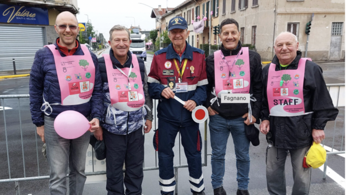 Dal Giro d’Italia al Campionato provinciale al Brinzio: i volontari fagnanesi.