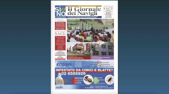 Ecco l’edizione cartacea de il Giornale dei Navigli online