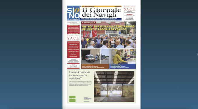 Ecco l’edizione cartacea de il Giornale dei Navigli online