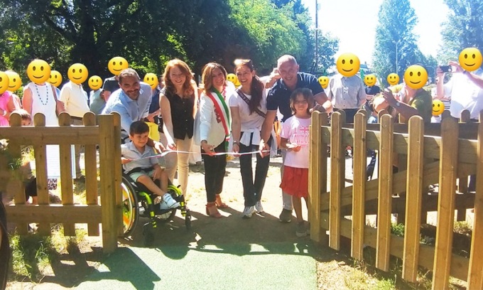 Inaugurato ad Assago il primo Parco totalmente inclusivo d’Italia