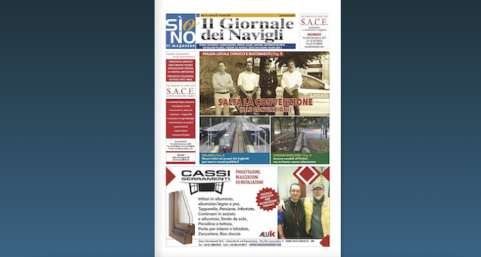 Ecco l’edizione cartacea de il Giornale dei Navigli online