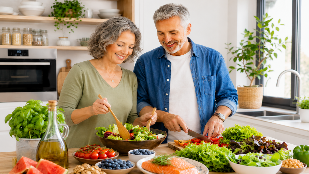 Longevità a tavola: i segreti dell’alimentazione dopo i 50 anni