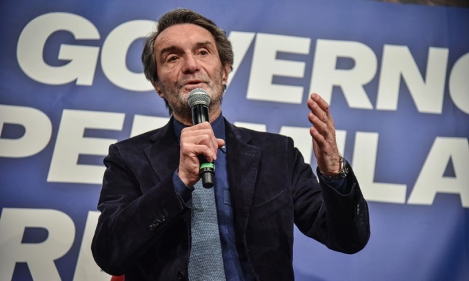 Il presidente Fontana parla del cambiamento climatico: “discorsi sui quali credo sí e no”
