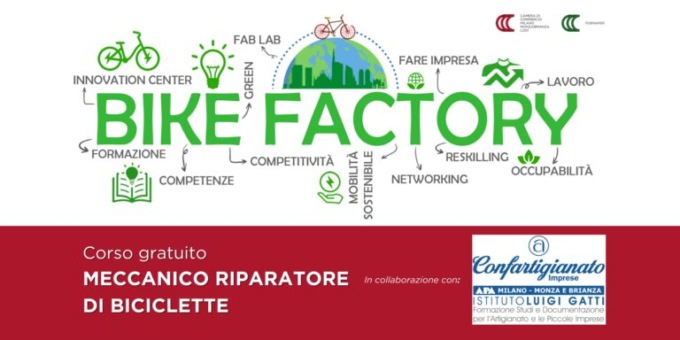 Bike Factory presenta il corso gratuito “Meccanico riparatore di biciclette”
