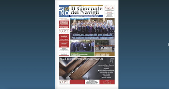 Ecco l’edizione cartacea de il Giornale dei Navigli online