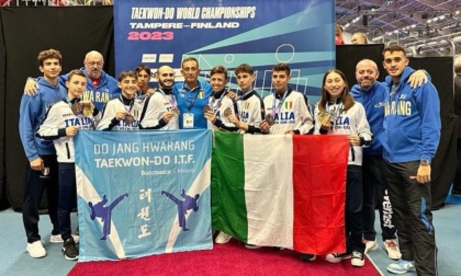 La nazionale italiana di Taekwon-do si mette in mostra ai Mondiali. Otto atleti sono di Buccinasco