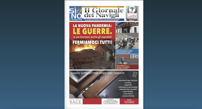 Ecco l’edizione cartacea de il Giornale dei Navigli online