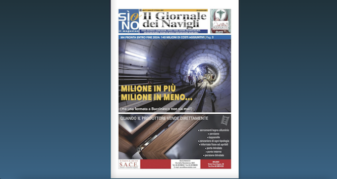 Ecco l’edizione cartacea de il Giornale dei Navigli online