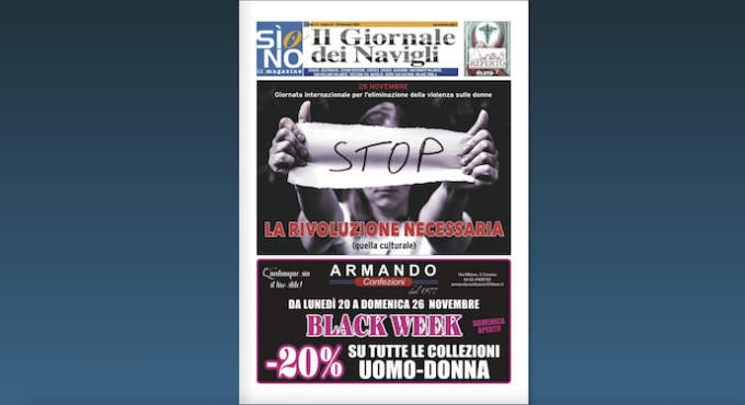 Ecco l’edizione cartacea de il Giornale dei Navigli online
