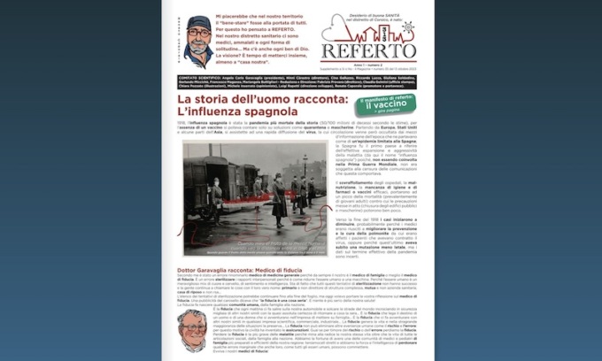 Referto n. 2 – 13 ottobre 2023