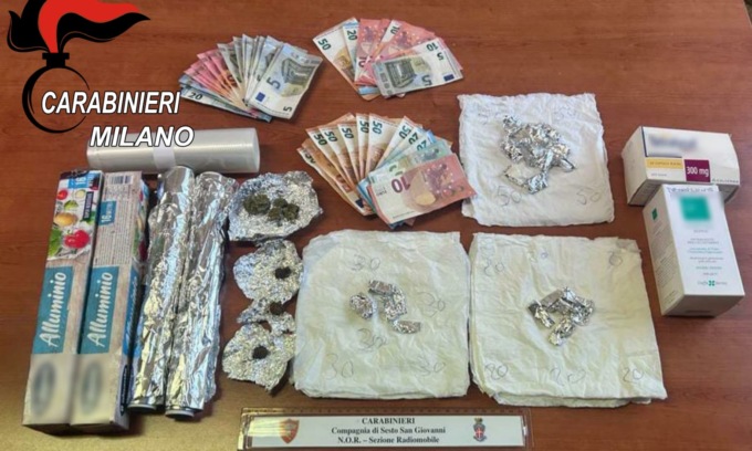 Mamme e figlio in manette per spaccio